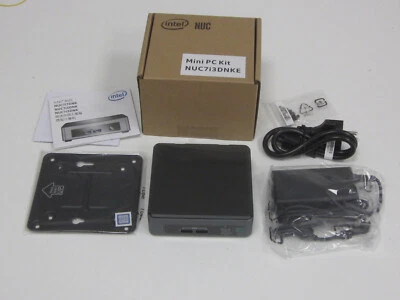 Intel NUC Mini-PC NUC7i3DNK mit Intel Core i3-7100U, 512GB SSD, 16GB DDR4