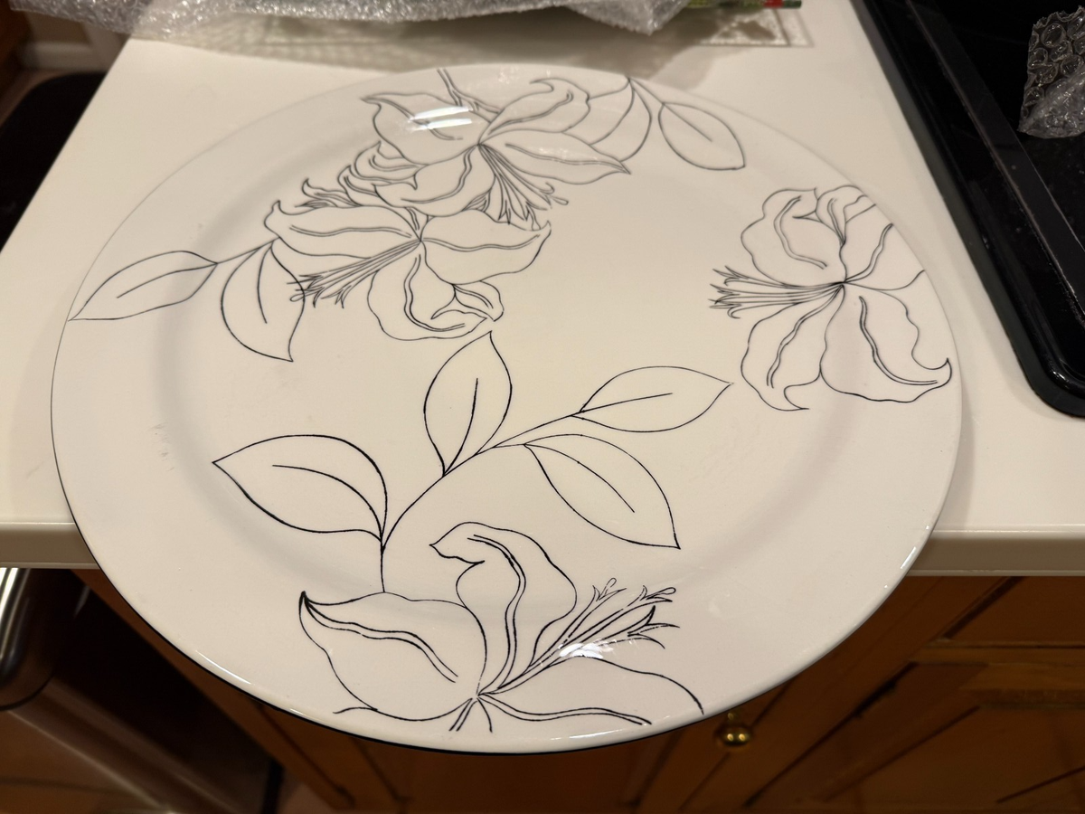 Laurie Gates Antilles Serving Platter/ Charger/Chop Plate 15