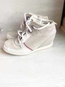 skechers high top wedge sneakers
