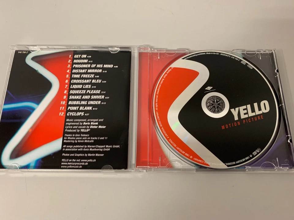 Yello – Motion Picture - CD © 1999 - Squeeze Please.. - Bild 2 von 3