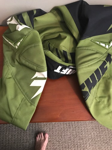 Shift Racing Pants 30” Green And Black - Picture 4 of 5