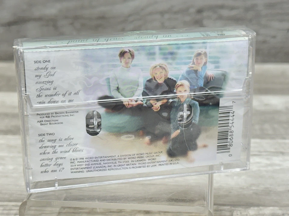 Point Of Grace Steady On Christian Cassette Tape Word Entertainment 1998 SEALED - Image 2 of 3