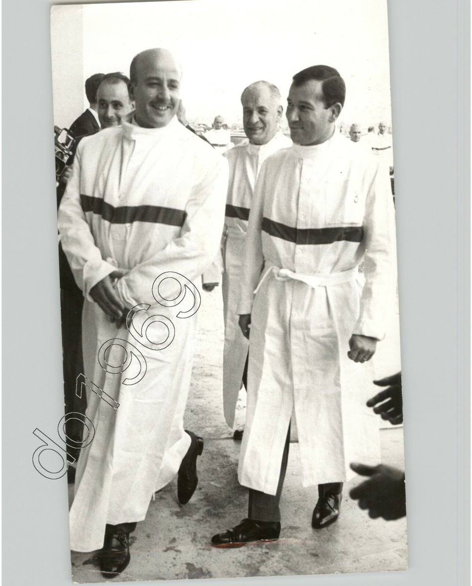 French President de Gaulle @ Atomic Plant Pierrelatte France 1960s