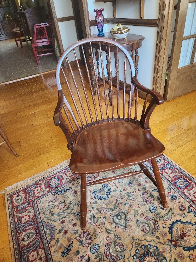 FREDERICK DUCKLOE Windsor Armchair eBay