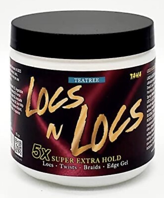 LOCS N LOCS Gel 16oz | Original | Super Extra Hold Tea Tree   Oil  Twist Braids