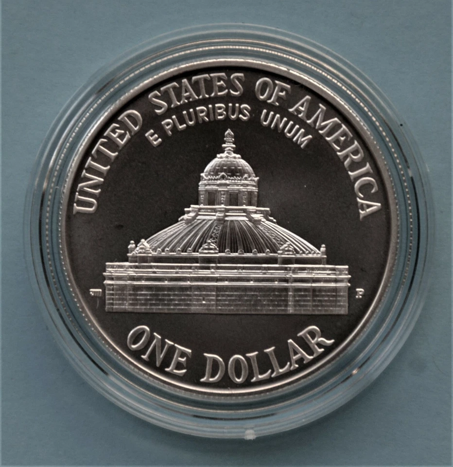 2000 Library of Congress Silver Dollar (BU) - Image 2 of 4