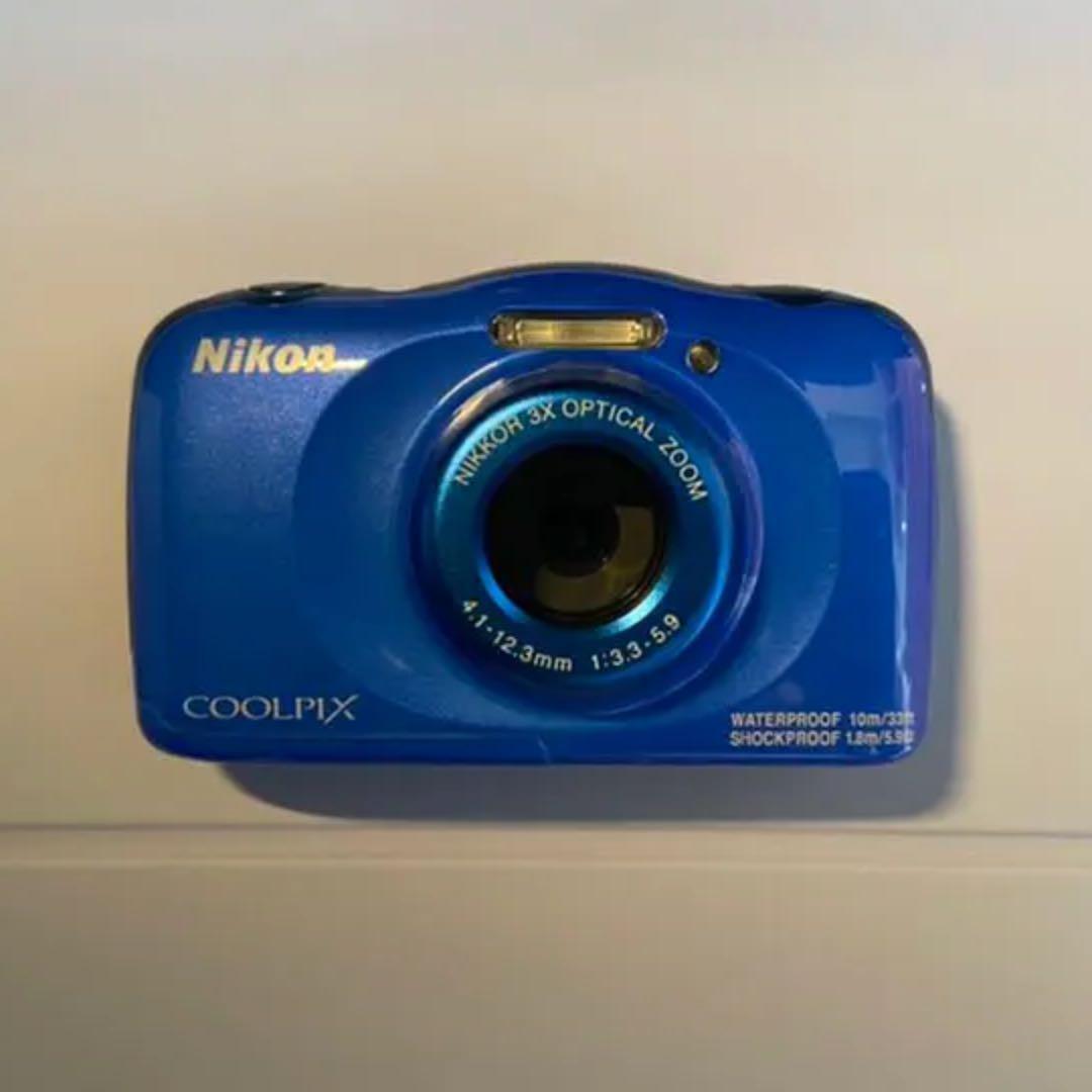 Nikon Coolpix W150 13.2 MP Waterproof Digital Camera - Blue for