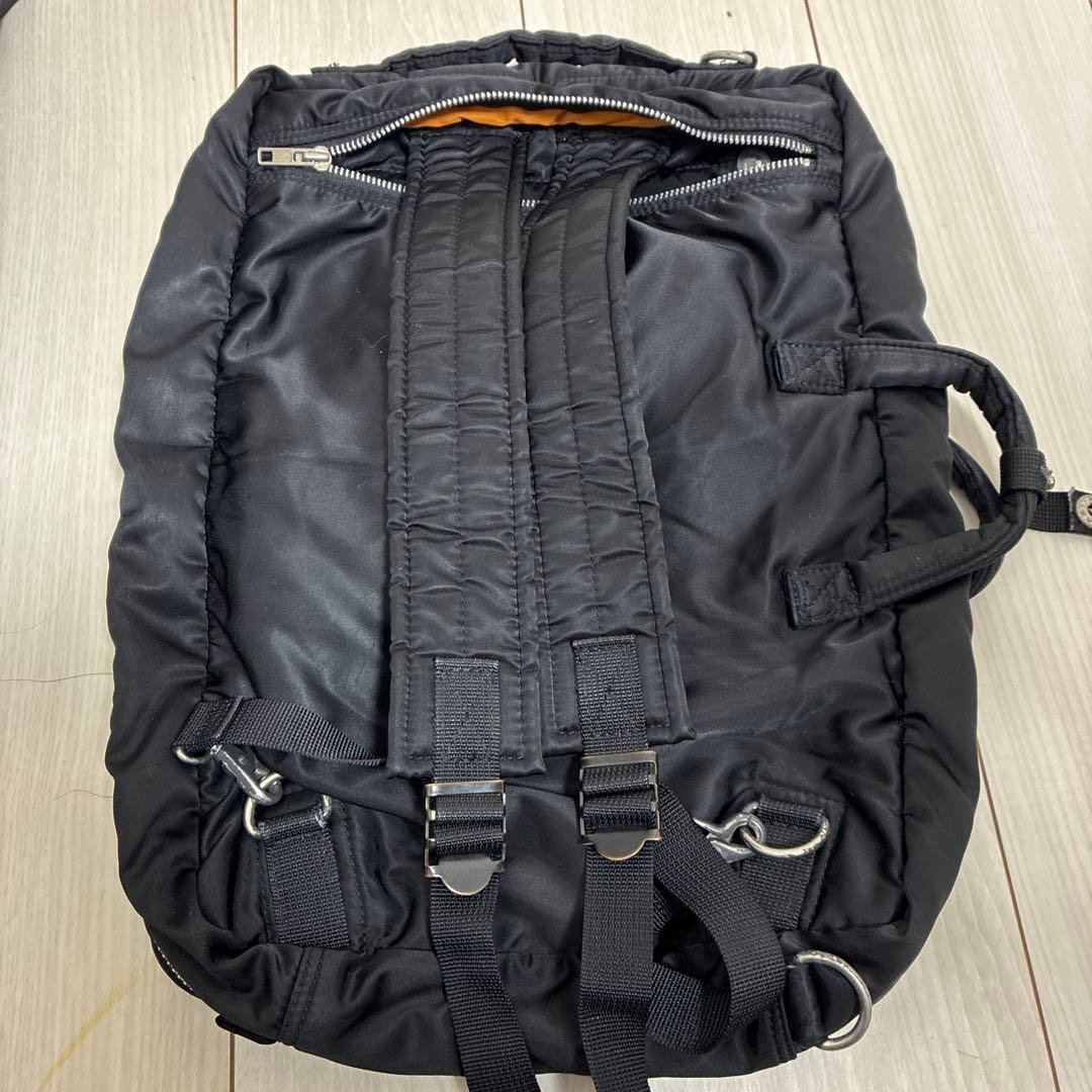PORTER Tanker 3Way Briefcase Backpack Black Yoshida Bag 17.7in