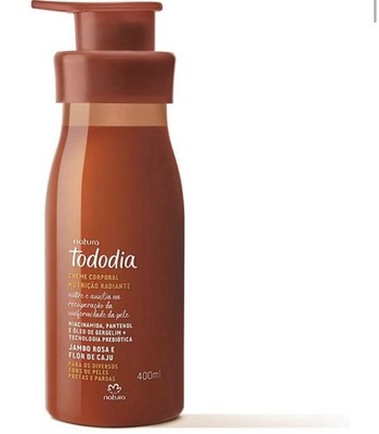 Natura Tododia Body Lotion - Rose Apple & Cashew Flower 400ml Exp 3/27