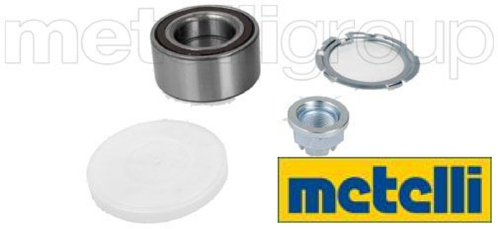 metelli 19-2869 Radlagersatz Radlager Satz Vorderachse Vorne für Renault