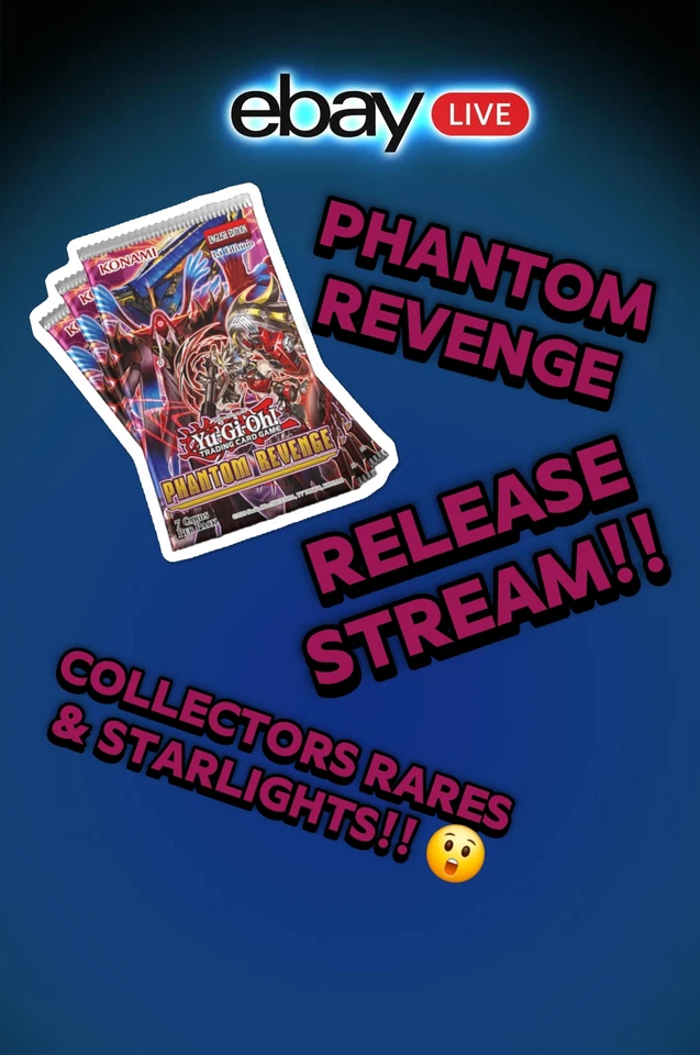 Yu-Gi-Oh RELEASE DAY STREAM - Phantom Revenge (3 New Archtypes!!!!)