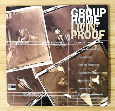 Group Home / Livin' Proof 1995 US Original Record 2LP Vinyl DJ