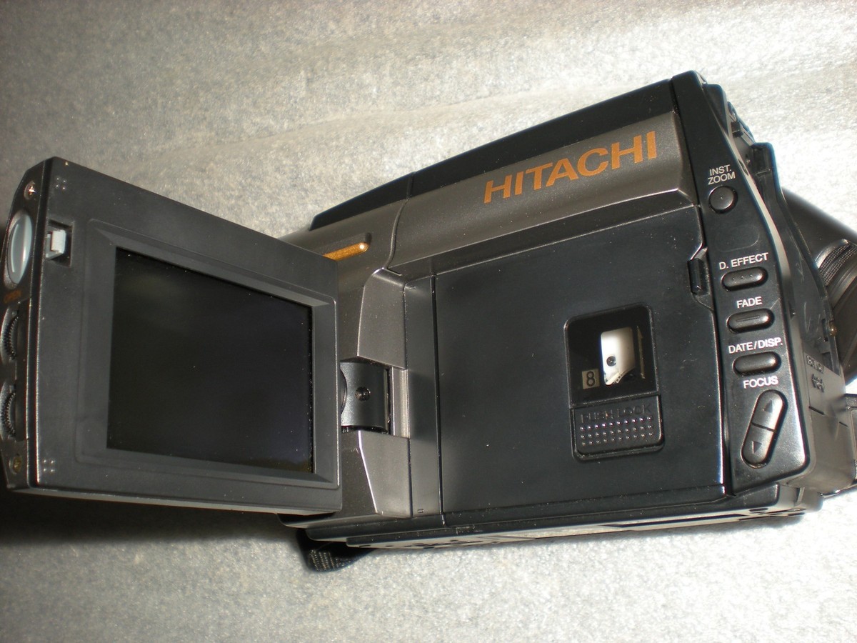 UNTESTED Hitachi VM-E535LA Video 8mm Camera Camcorder NO BATTERY