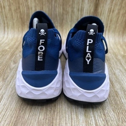 G/Fore MG4.1 Men's Size 10.5 Fore Play Blue White Spikeless Golf Shoes Sneakers - Image 4 of 4