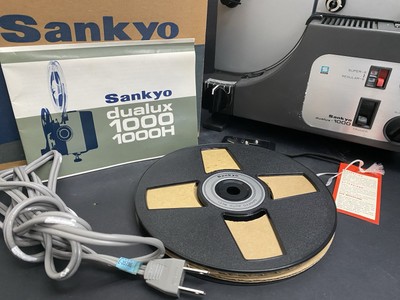 SANKYO DUALUX 1000 8MM SUPER 8/8 FILM PROJECTOR with Variable