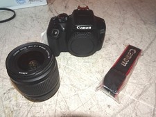 Canon EOS 1300D Rebel T6 DSLR 18MP w/ EF-S 18-55mm III Lens NO Battery