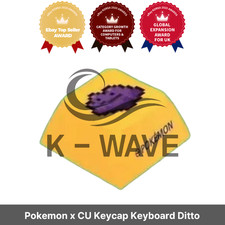 Pokemon x CU Keycap Keyboard Accessory Ditto / Express / Genuine