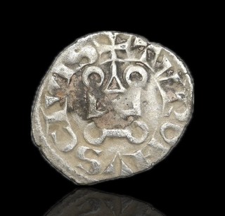 FRANCE. Louis IX (St Louis). 1226–1270. Silver Denier Tournois