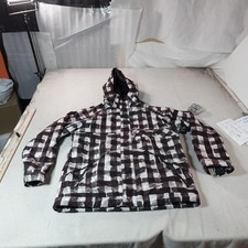 Burton Jacket Mens Large Black Hooded Dryride Poacher Insulated Ski Snowboard