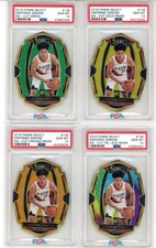 2018-19 Panini Select Anfernee Simons RC Numbered PSA 10 LOT Gold/Green