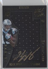 2014 Black Gold Sizeable Signatures Rookie Jerseys /199 Kelvin Benjamin Auto 7i2