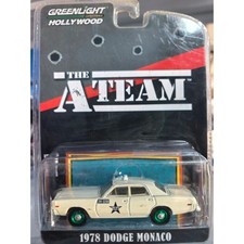 Greenlight 1:64 1978 Dodge Monaco Green Tire Collectible Car
