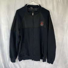 Air Jordan Flight Jacket Black 507982-010 Nike Men's Size XL EUC