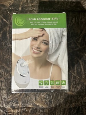 Facial Steamer Spa+ Multi-Functional Nano Ionic Facial Sauna And Humidifier