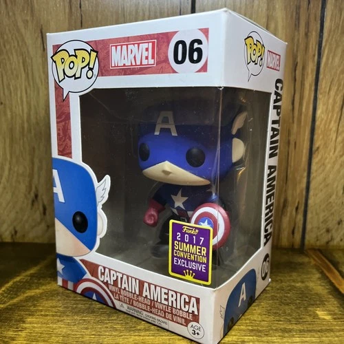 Funko Pop! Marvel Captain America #06 Summer Convention Exclusive