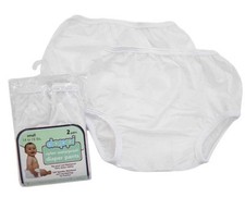 DAPPI Nylon Waterproof Diaper Pants, Rip-proof  waterproof, 100 nylon 2 Pairs