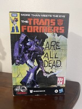 Transformers Generations 40th Anniversary Comic Edition Shockwave