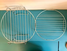 Ninja Foodi OL750UK Doppelregal Set wendbar mehrlagig Kochgestelle 2 Ebenen 