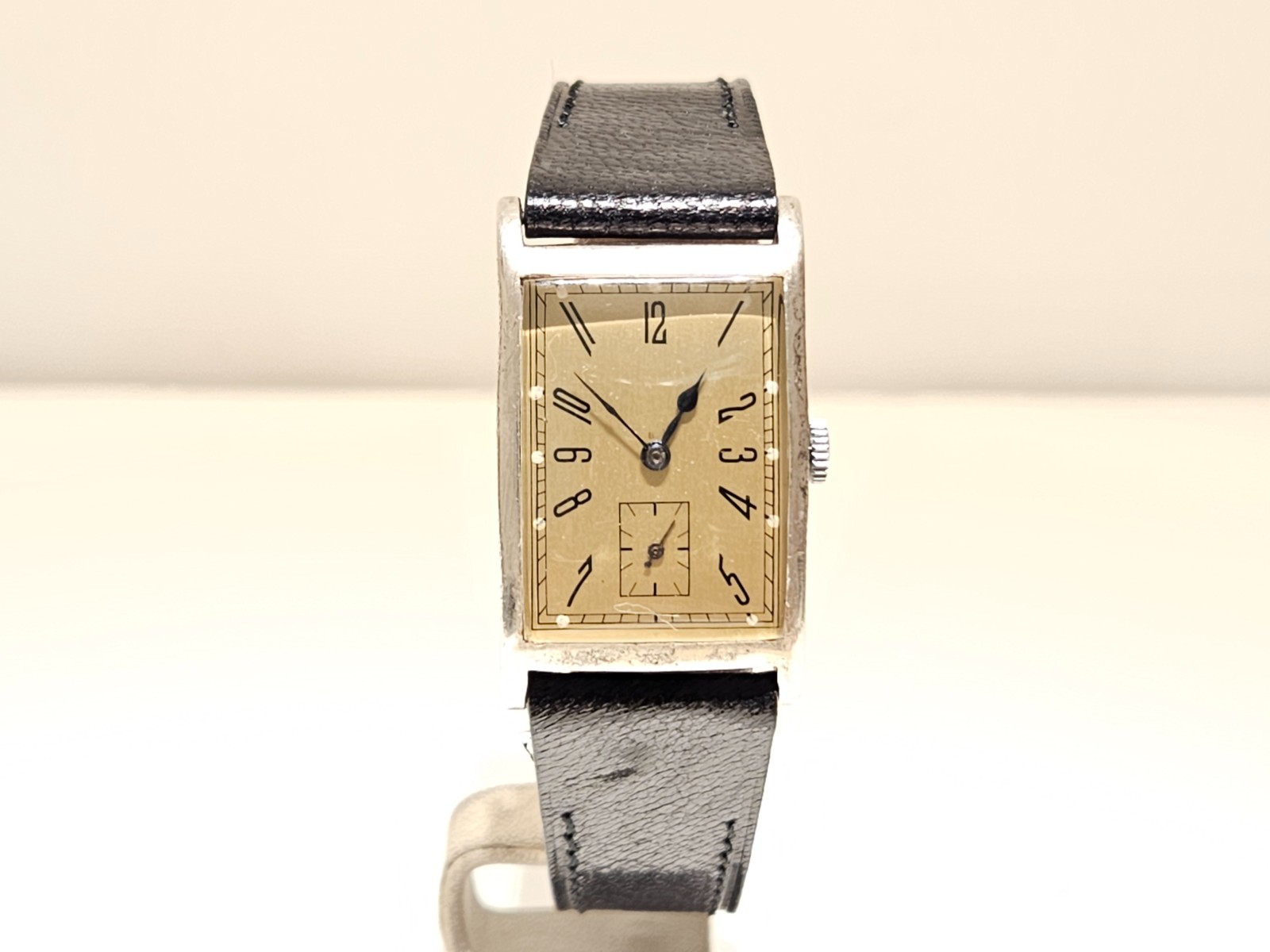 VINTAGE WW2 RARE SOLID SILVER RECTANGLE TANK  23m… - image 5