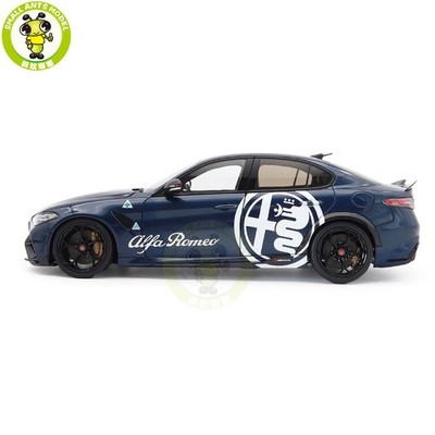 1/18 Alfa Romeo Giulia GTA MOTORHELIX Misano Blue Diecast Model