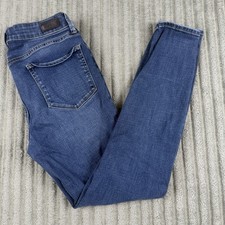 DKNY Women’s Jeans Size 28/6 Dark Wash Denim Blue Jeans Stretch 29x26.5