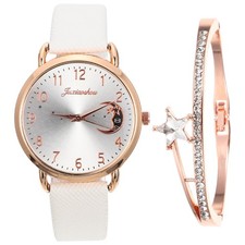 Ladies Bracelet with Watch Waterproof Watches Automatic Decorative Ornament
