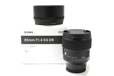 SIGMA 85mm F1.4 DG DN Objektiv Für Sony, Bellow Komplett
