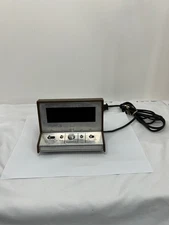 Vintage Spartus Alarm Clock Model 21-3004-500 Solid-State Quartz Retro