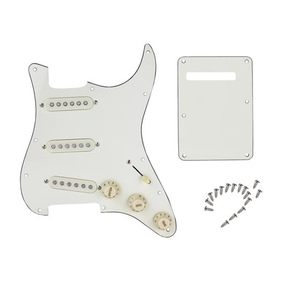 Loaded Pickguard 3-Ply Alnico 5 Pickup Capacitor 5-Way Switch for Stratocaster