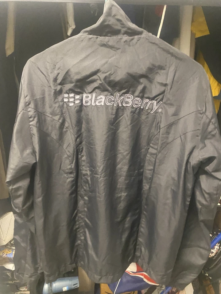 Vintage BlackBerry Logo Windbreaker Jacket XS Sport-TekPort Authority Tech Promo - Image 2 of 4
