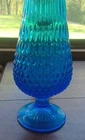 VINTAGE FENTON COLONIAL BLUE 22"  SWUNG VASE