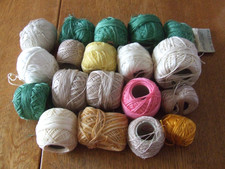 Collection of Vintage Crochet Cottons.