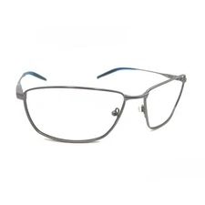 Costa Del Mar Gunmetal Gray Aviator Wrap Sunglasses Frames 129 Japan Designer