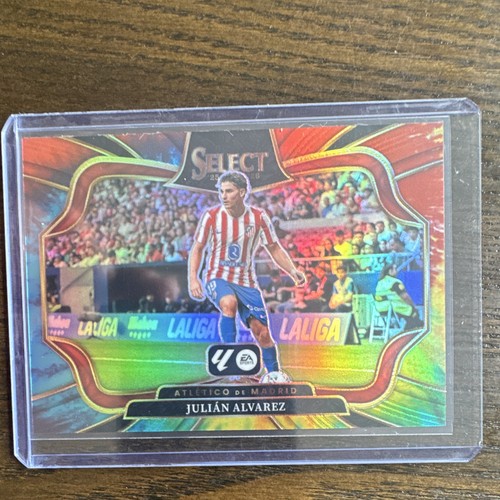 Panini 2025-26 Select La Liga Field Level Julian Alvarez #218 Tie-Dye Prizm /25