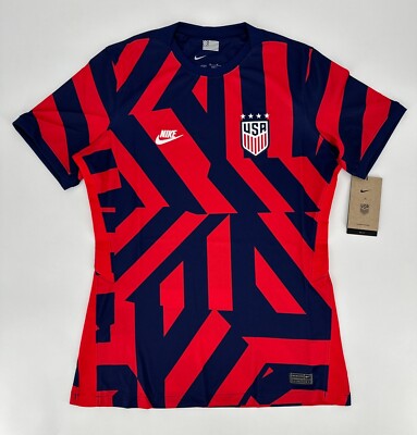 Nike USA Soccer Jersey Women's Medium USWNT National Team Slim Fit