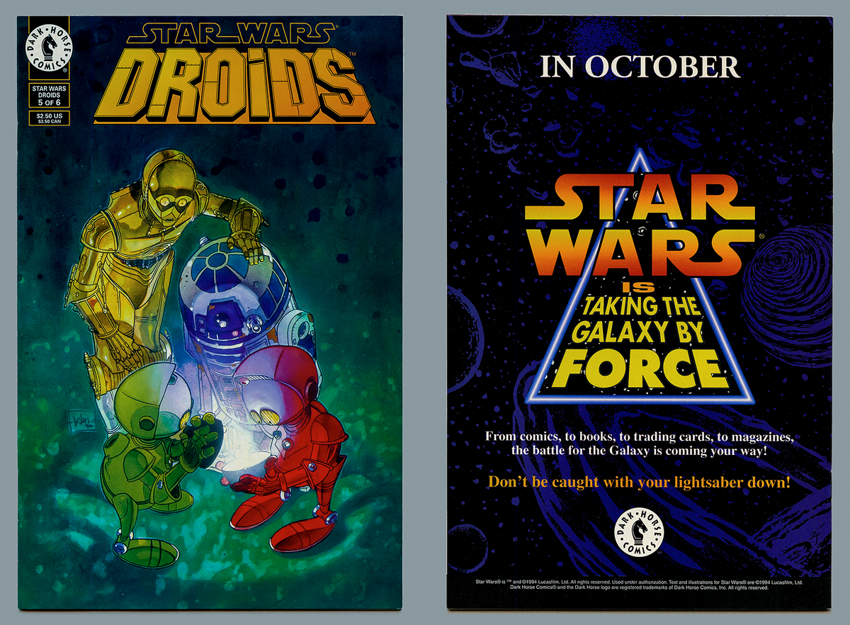 STAR WARS DROIDS VOL. 2 #1-#6 A COMPLETE SET 1994 NM | eBay