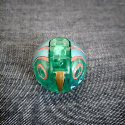 Bakugan Helios MK2 Clear Green Transparent Figure Rare Japan