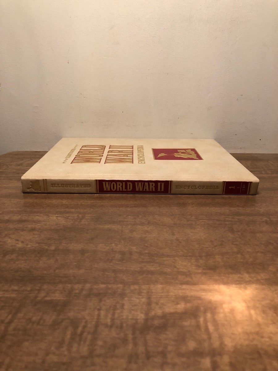 Illustrated World War II Encyclopedia 1978 Volume 1 W/ 7 Full