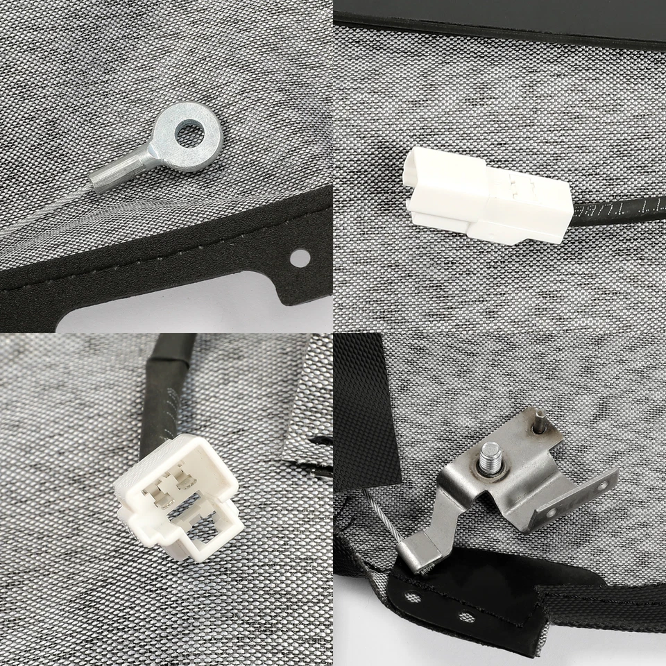 Подходит для Toyota Mr2 Spyder 2000-2007 кабриолет мягкий верх с подогревом стекла прозрачный - Изображение 3 из 4