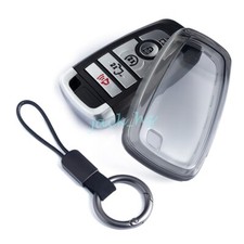 Para Ford Lincoln Suave Delgado Inteligente Coche Llavero Cubierta Estuche Llavero Accesorios